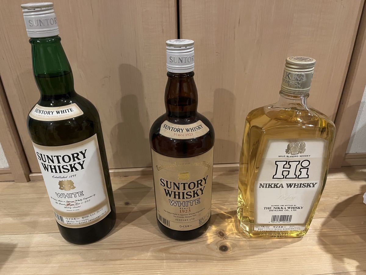 サントリー ウィスキー ホワイト 1440ml&1280ml +ニッカ ハイニッカ