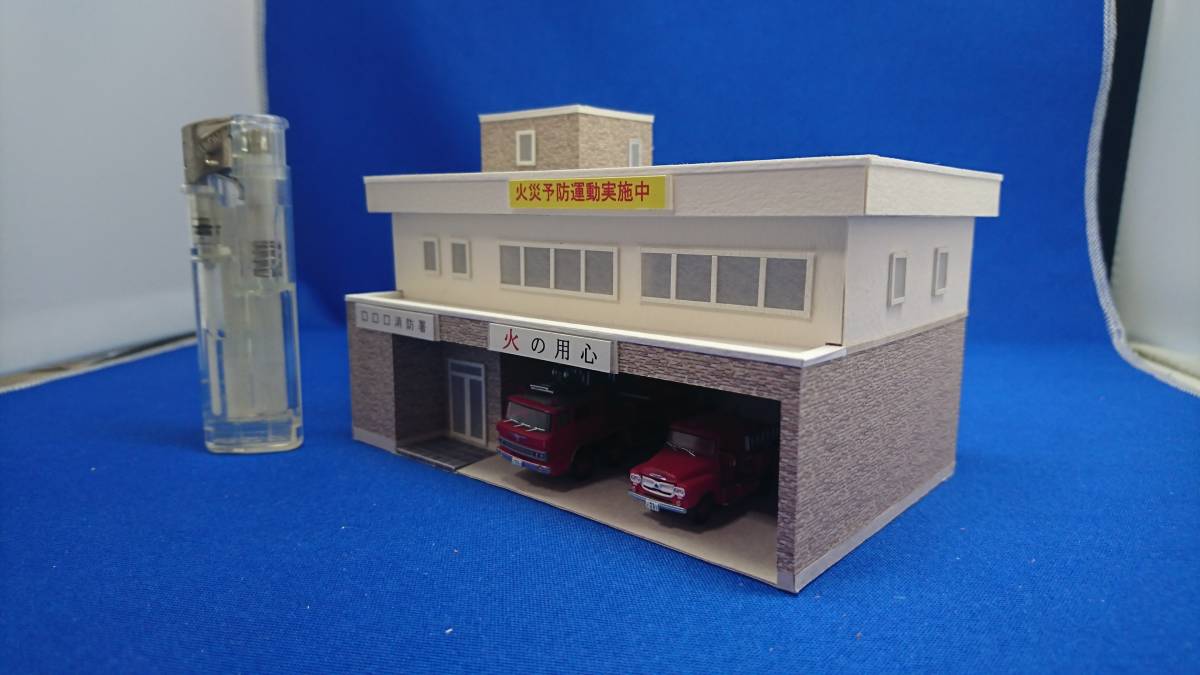 オリジナル公共建築模型02 スケール1/150 Nゲージ ジオラマ 雑貨 鉄道