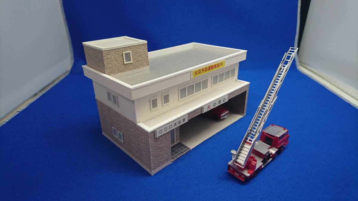 オリジナル公共建築模型02 スケール1/150 Nゲージ ジオラマ 雑貨 鉄道