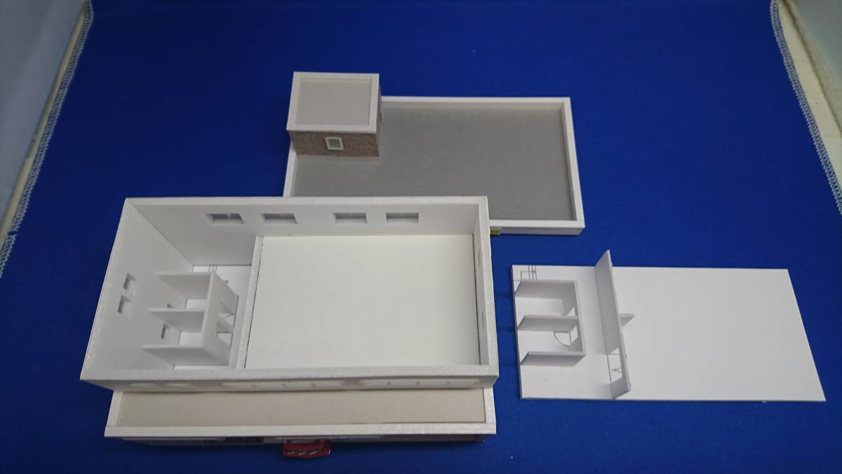 ○オリジナル公共建築模型02○スケール1/150 Nゲージ ジオラマ 雑貨