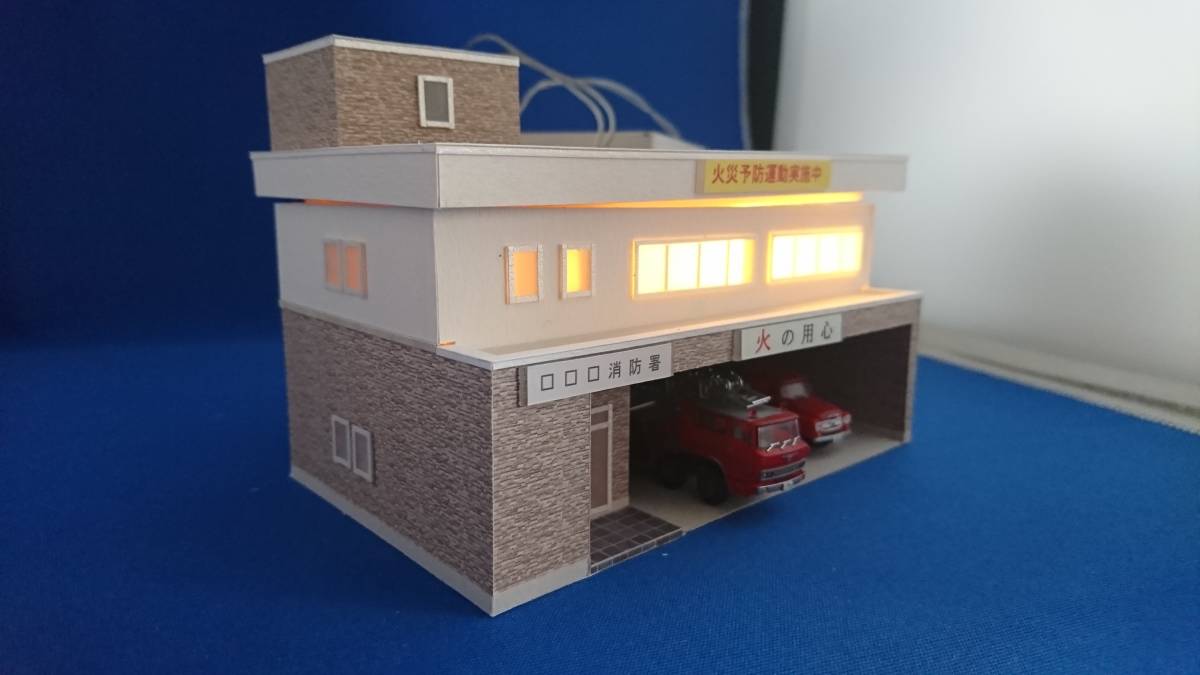 ○オリジナル公共建築模型02○スケール1/150 Nゲージ ジオラマ 雑貨