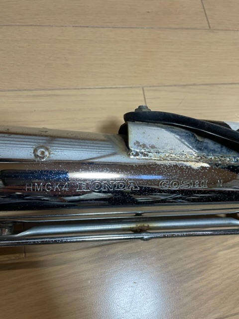 ホンダ スーパーカブ50カスタム AA01 純正マフラー 4速セル付き 実動車