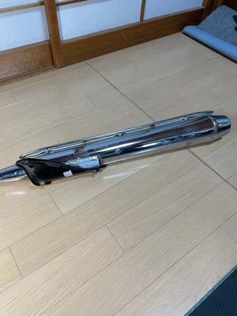 ホンダ スーパーカブ50カスタム AA01 純正マフラー 4速セル付き 実動車