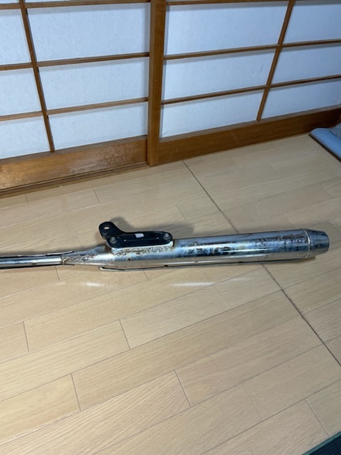 ホンダ スーパーカブ50カスタム AA01 純正マフラー 4速セル付き 実動車