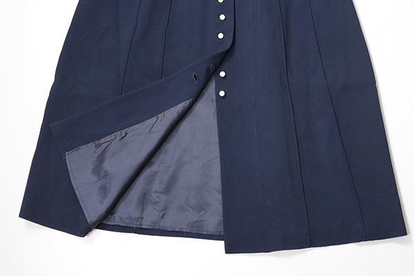 FENDI 365 シャツワンピース ネイビー サイズ44 下げ札付き 7部袖