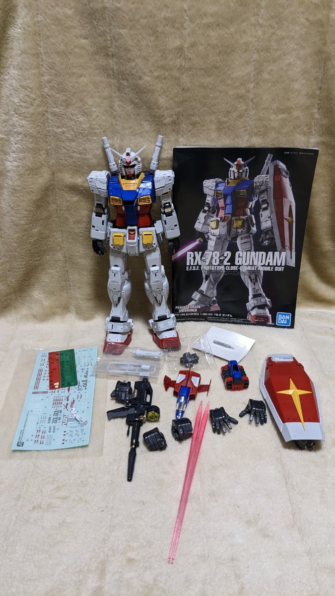 1/60 RX-78-2 ガンダム PG UNLEASHED 「機動戦士ガンダム」パチ組 