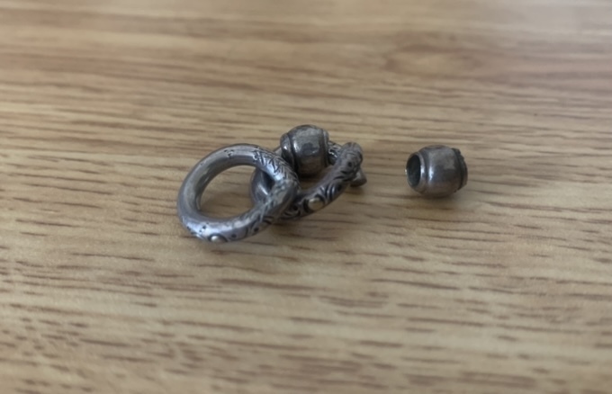 工房 あるじゃん ピアス 初期 唐草 18k 3mm ムラジュン 村上淳 M&M