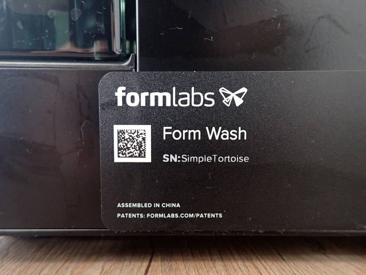 中古美品 レジン洗浄機 formlabs Form Wash フォームラボ フォーム 