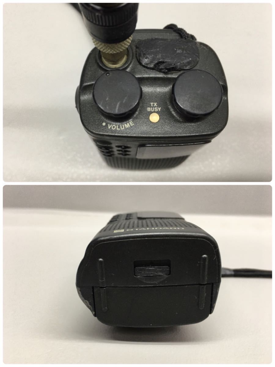 SU■ジャンク■ STANDARD スタンダード トランシーバー C415 アンテナ/DIAMOND RH901 ハンディ 小型 無線機 昭和レトロ 当時物 中古品_5