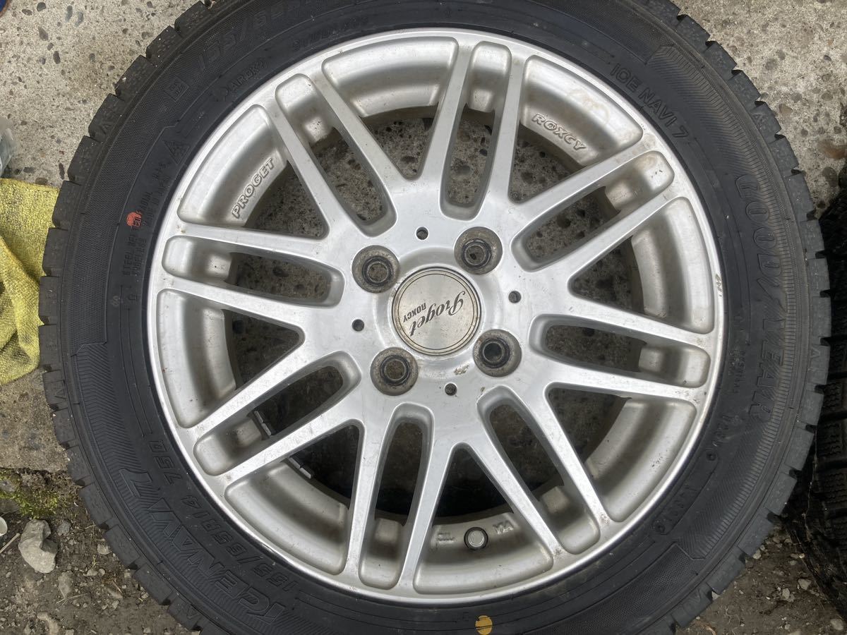 バリ山 マナレイ proget ROXCY 14インチ 4.5J PCD100 4穴 ET43 