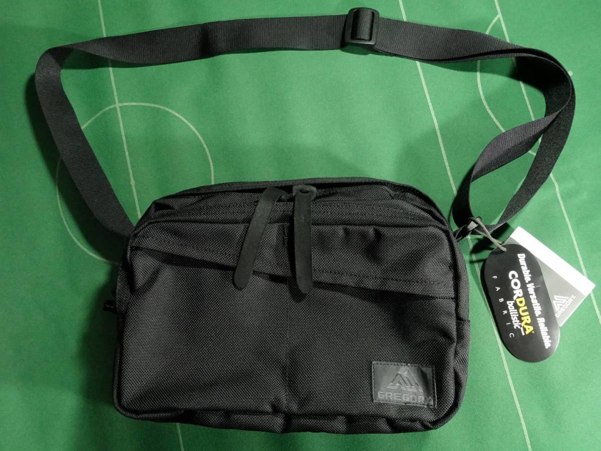 ▲グレゴリー コーデュラバリスティックナイロン素材 クラシック ミニ ショルダーバッグ ブラック 未使用・タグ付!!!▲