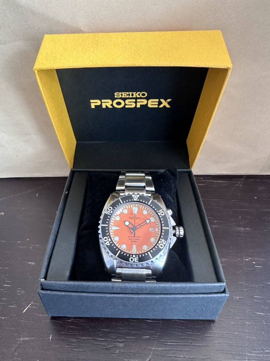 セイコー プロスペックス メンズ 腕時計 ダイバー スキューバ オレンジ SEIKO PROSPEX SBCZ015
