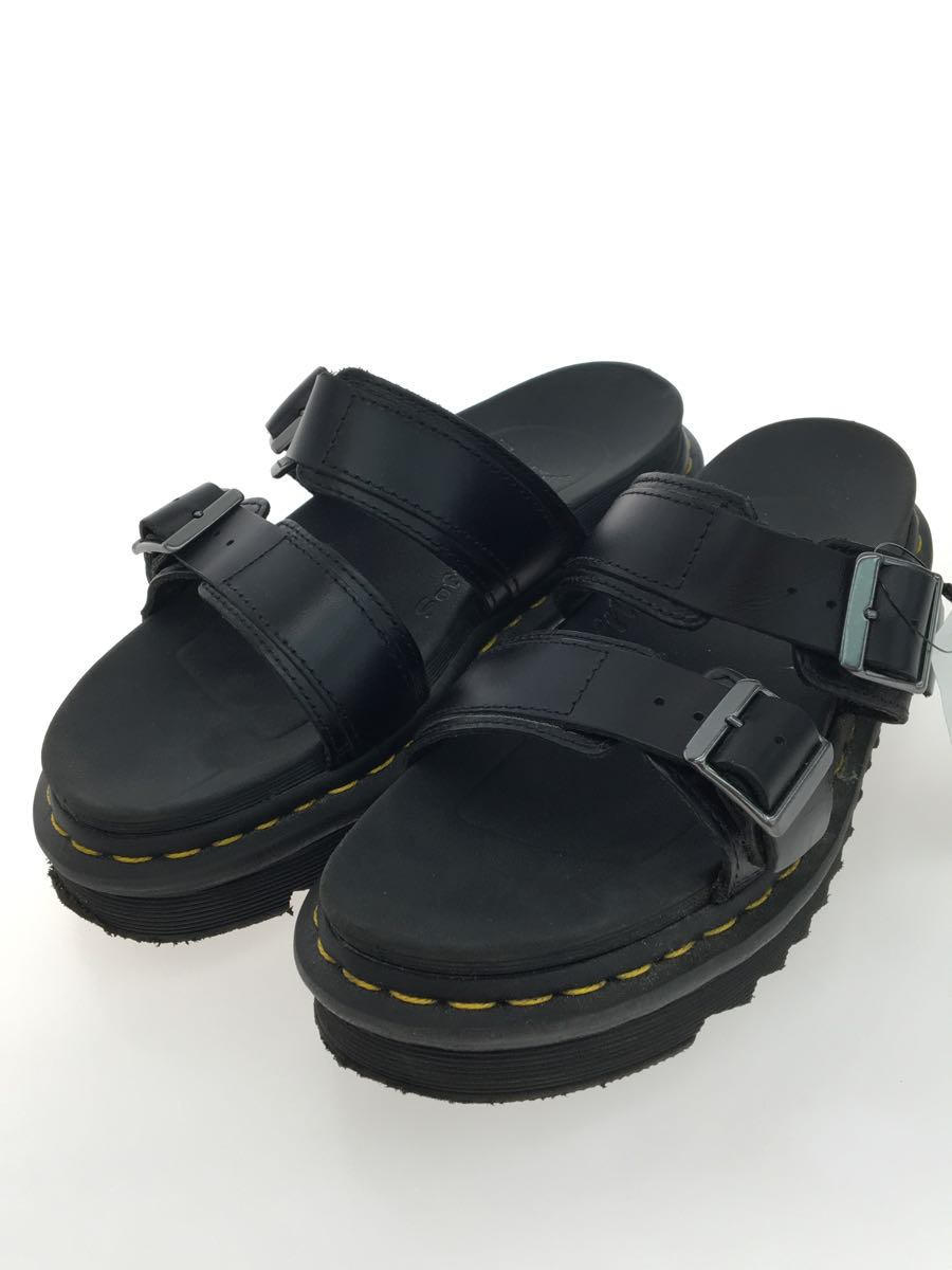 Dr.Martens◇MYLES/サンダル/UK5/BLK/レザー サンダル MYLES ドクター
