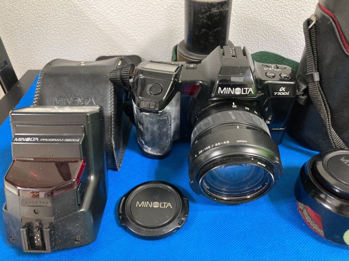 MINOLTA α7700i，α7xi、望遠レンズ 他 MINOLTA Yahoo!オークション