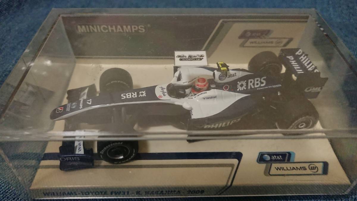 1/43 MINICHAMPS 2009年ウィリアムズトヨタFW31#17 中嶋一貴 FW31 1⁄43 #