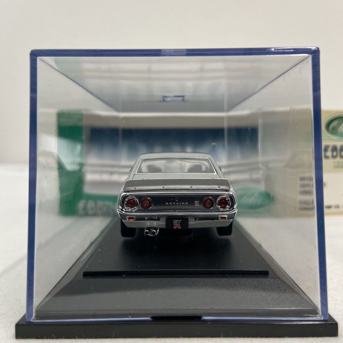 EBBRO 1/43 NISSAN SKYLINE GT-R KPGC110 1973年 Silver エブロ 日産