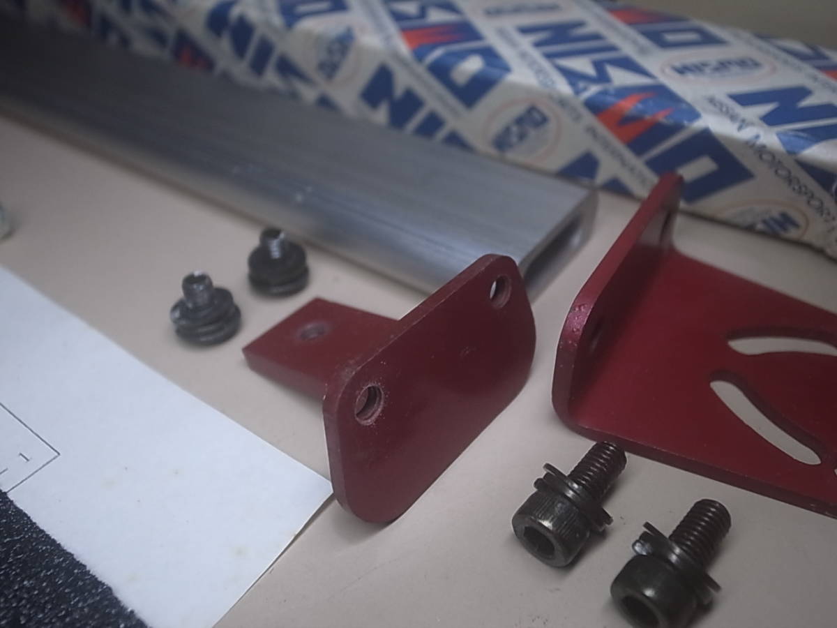 NISMO ニスモ 旧ロゴ フットレスト 汎用 助手席 未使用 汚れ有り 日産 