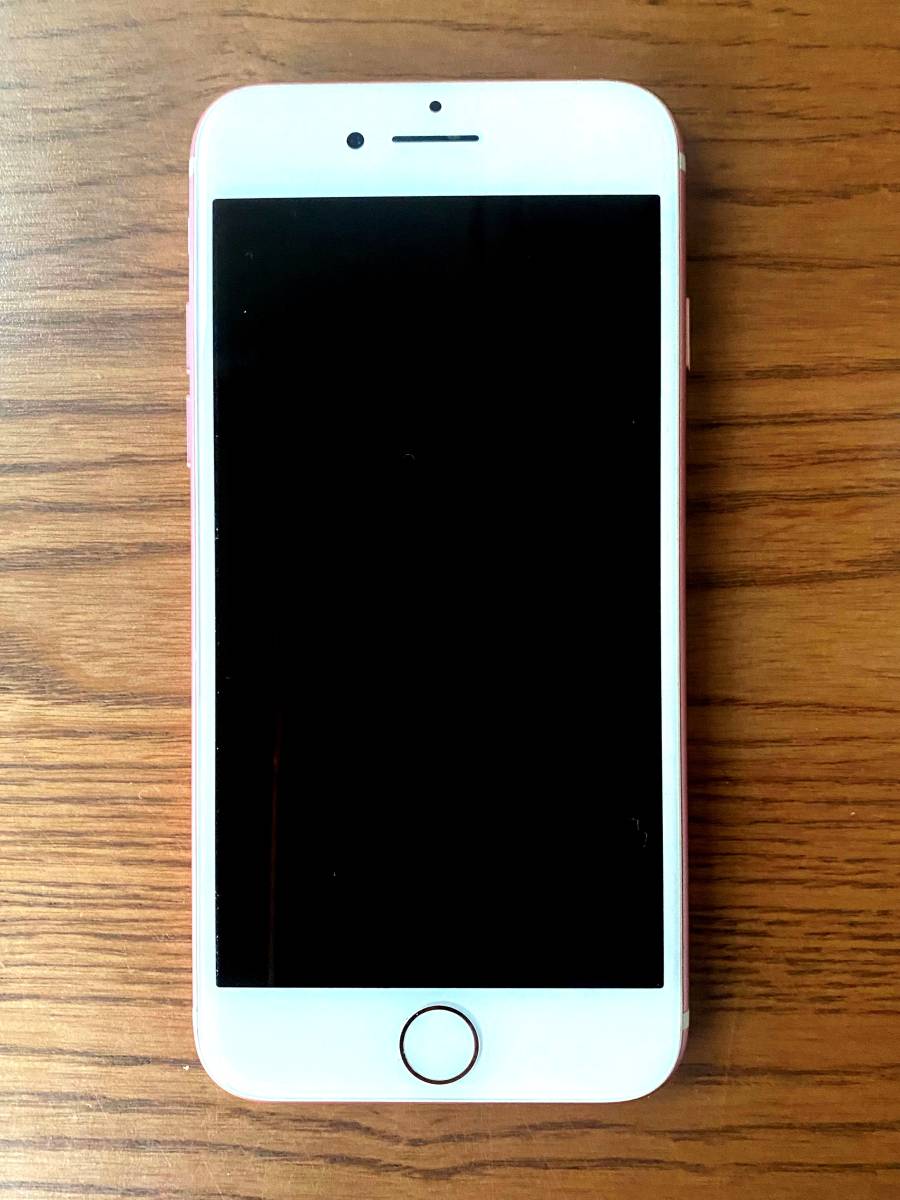 SIMフリー 美品　Apple iPhone 7 128GB ローズゴールド_2