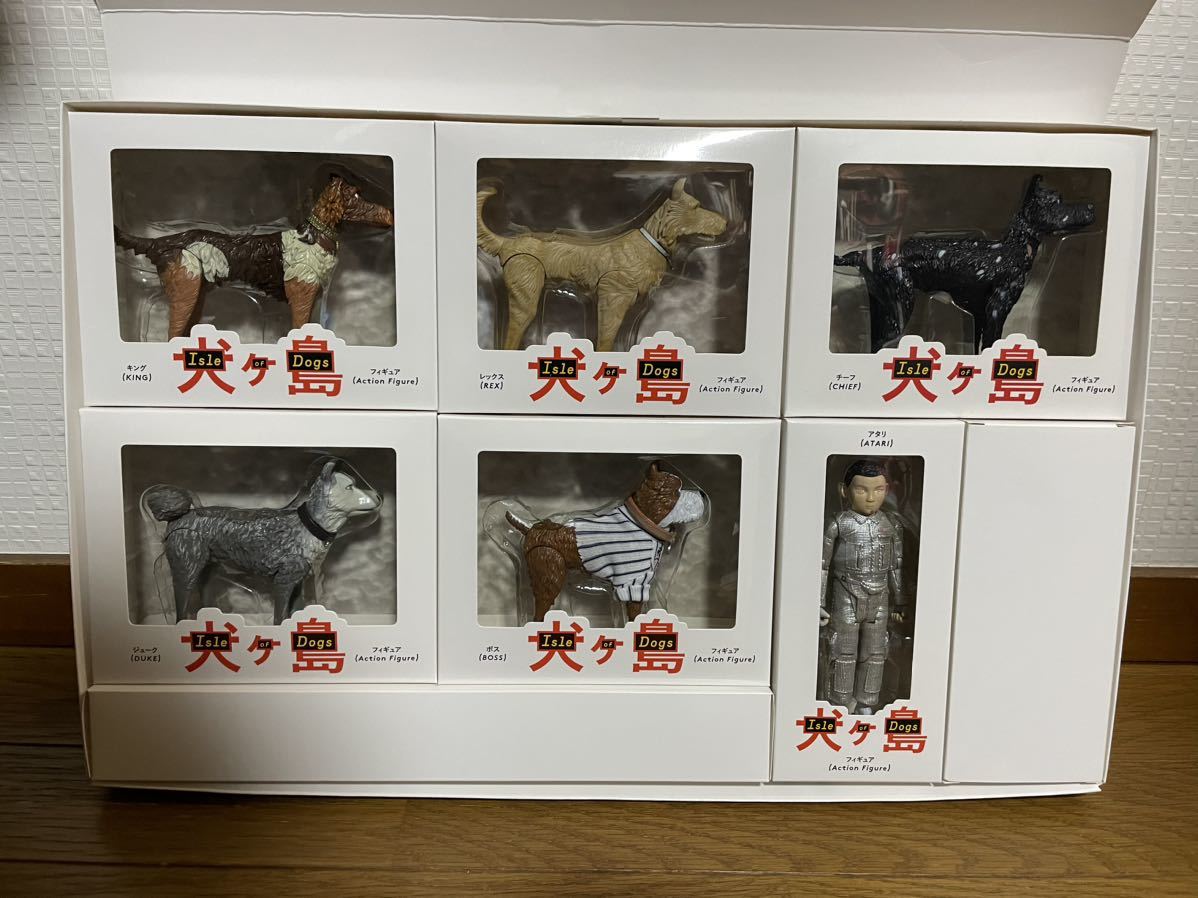 犬ヶ島 | フィギュア - ROBOTROBOT セット 6体セット – ウェス
