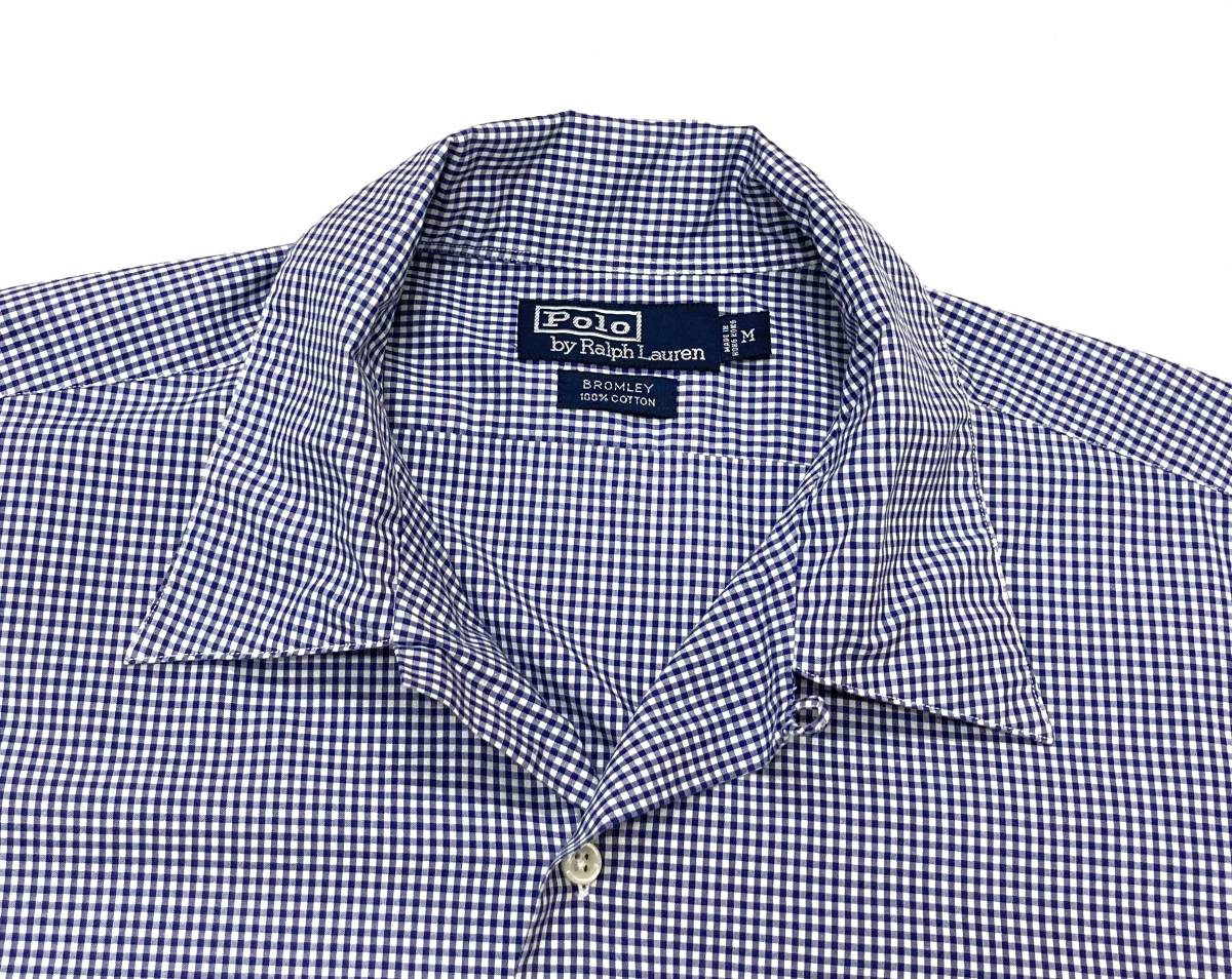 Ralph Lauren Bromley 半袖オープンカラーシャツ 90s 90s Polo ralph 