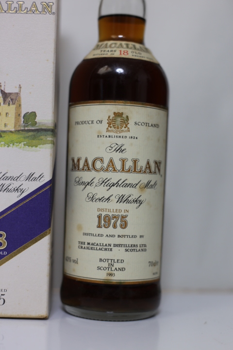 ザ マッカラン 18年 シェリーカスク 1975‐1993 旧ボトル 43% The  
