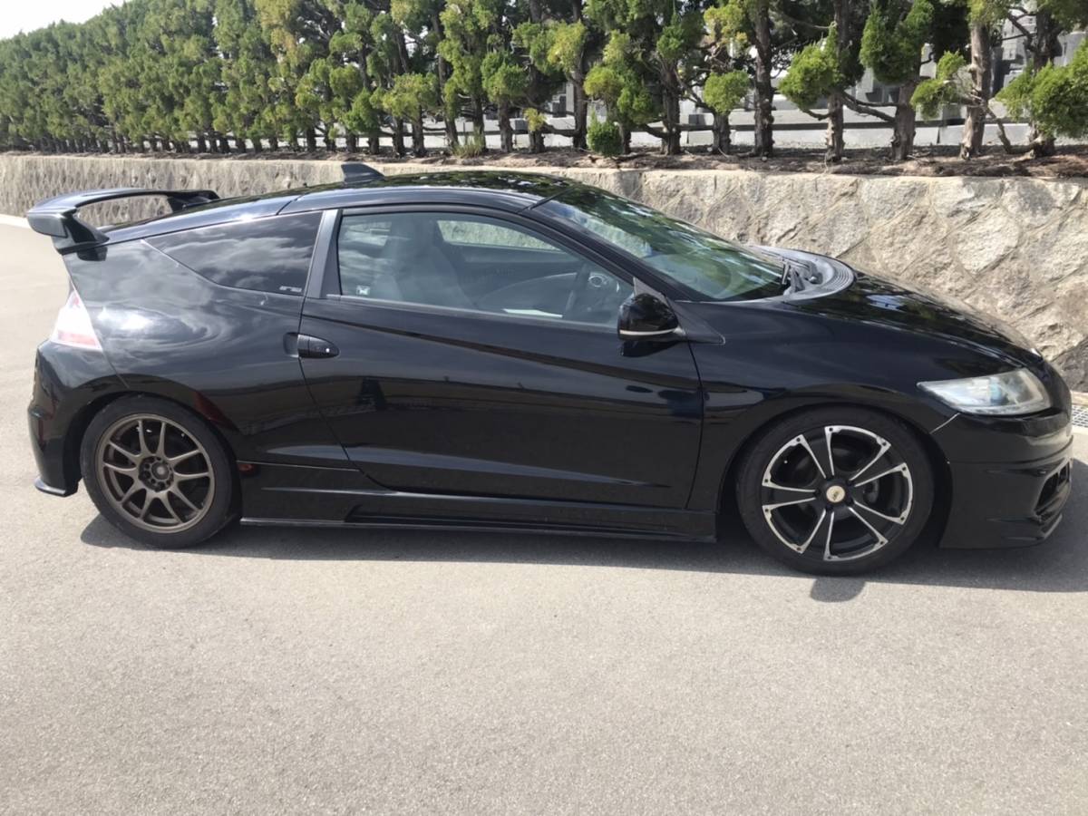 平成22年式 ホンダ CR-Z 6MT HKS車高調 無限エアロ Bカメラ 社外  