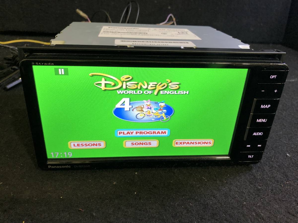 パナソニック Panasonic CN-RE03WD Bluetooth フルセグ DVD CD 地図