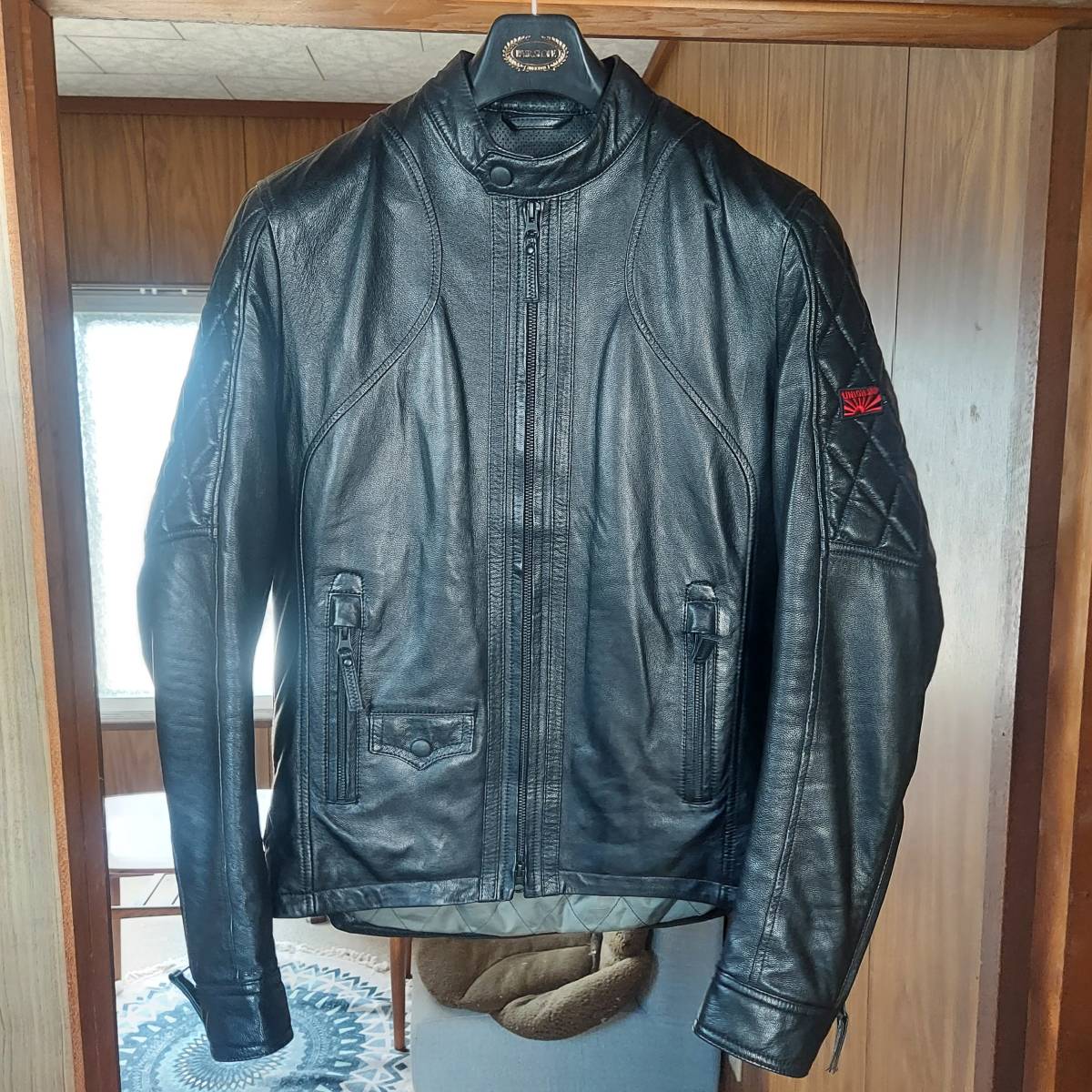 JAP UNION - Jacket : Union レザー Leather ブラック Japanese Japan 