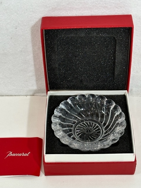 小物入れ ☆オススメ☆ Baccarat バカラ ボリュート VOLUTE 約8cm