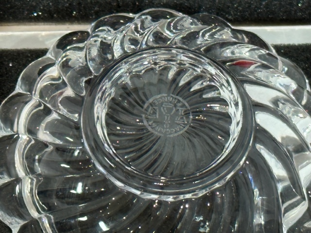 小物入れ ☆オススメ☆ Baccarat バカラ ボリュート VOLUTE 約8cm