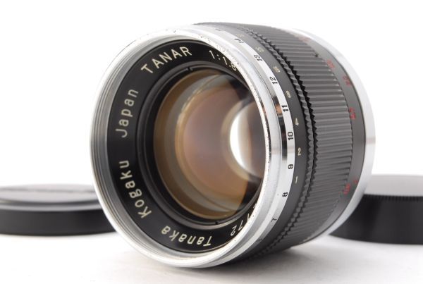 希少Tanaka kogaku Tanar 5ｃm F/1.9 ライカＬ３９ Tanaka Kogaku Tanar L39 Japan H.C. 35mm 50mm 5cm Leica F⁄1.5 Lens