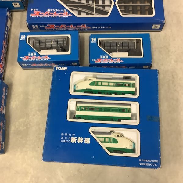 1円〜 訳あり TOMY スーパーレール あさひ やまびこ 新幹線、ポイント