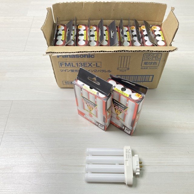 新品 日立 コンパクト形蛍光ランプ Hfパラサイト3 FHT42EX-N-C 10個 