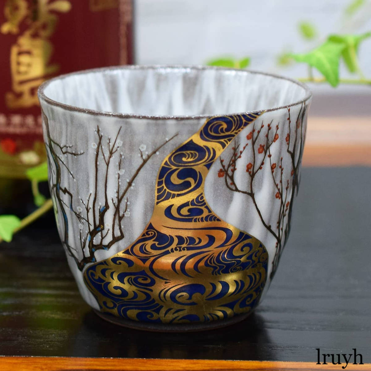  九谷焼 光琳梅 焼酎グラス 焼酎カップ 陶器 おしゃれ 食器 日本製 酒器 伝統工芸 専用箱 日本製 MADE IN JAPAN プレゼント ギフト 贈答品(酒器)｜売買されたオークション情報、yahooの商品情報を 九谷
