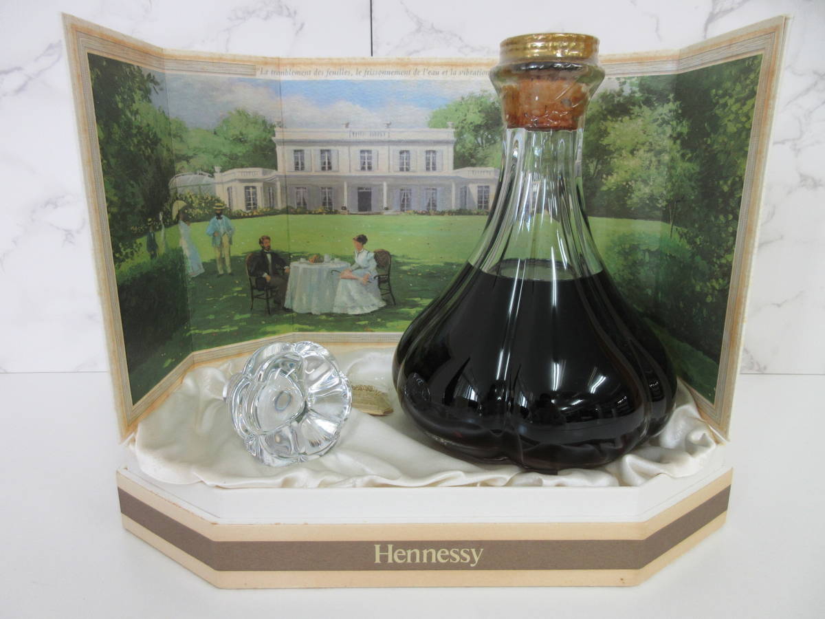B2-5【未開栓 Hennessy NOSTALGIE DE BAGNOLET ヘネシー ノスタルジー・ド・バニョレ 替栓・箱付き】古酒 フランス コニャック