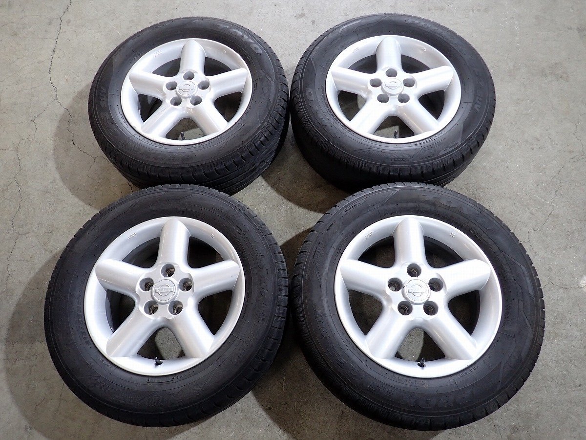 QR5831 215/65R16 ニッサン純正 T30エクストレイル純正 TOYO 夏タイヤ 