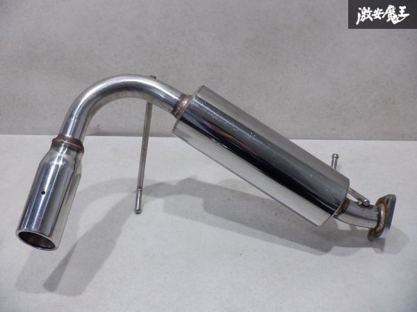 社外 JB23W ジムニー K6A ターボ ステンレス マフラー リアピース 棚