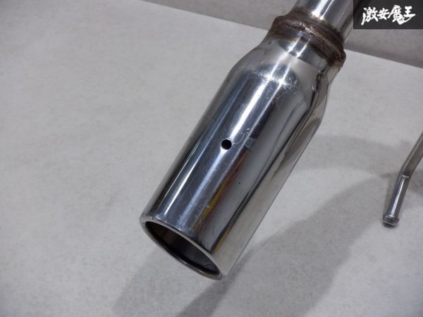 社外 JB23W ジムニー K6A ターボ ステンレス マフラー リアピース 棚