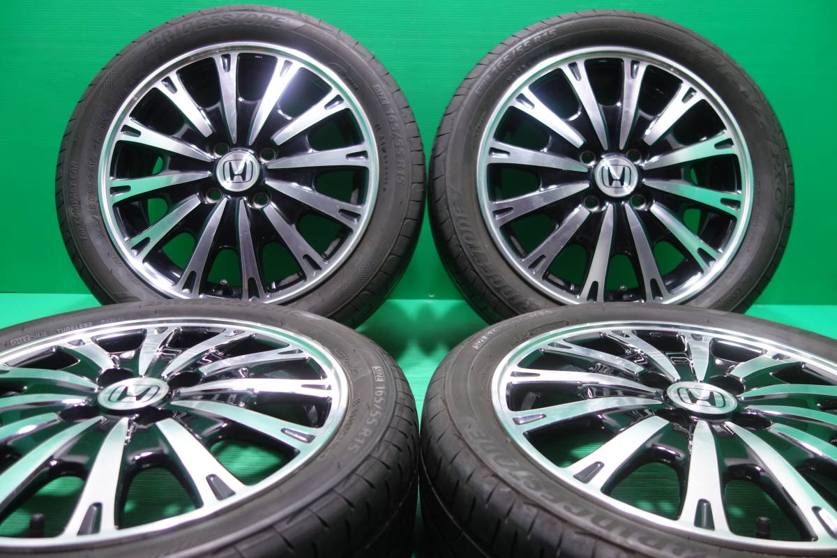 K984-18 送料無料 165/55R15 夏タイヤ 4本セット ブリヂストン Playz