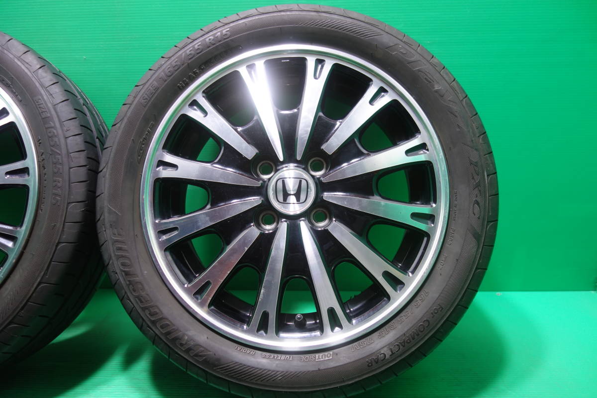 K984-18 送料無料 165/55R15 夏タイヤ 4本セット ブリヂストン Playz