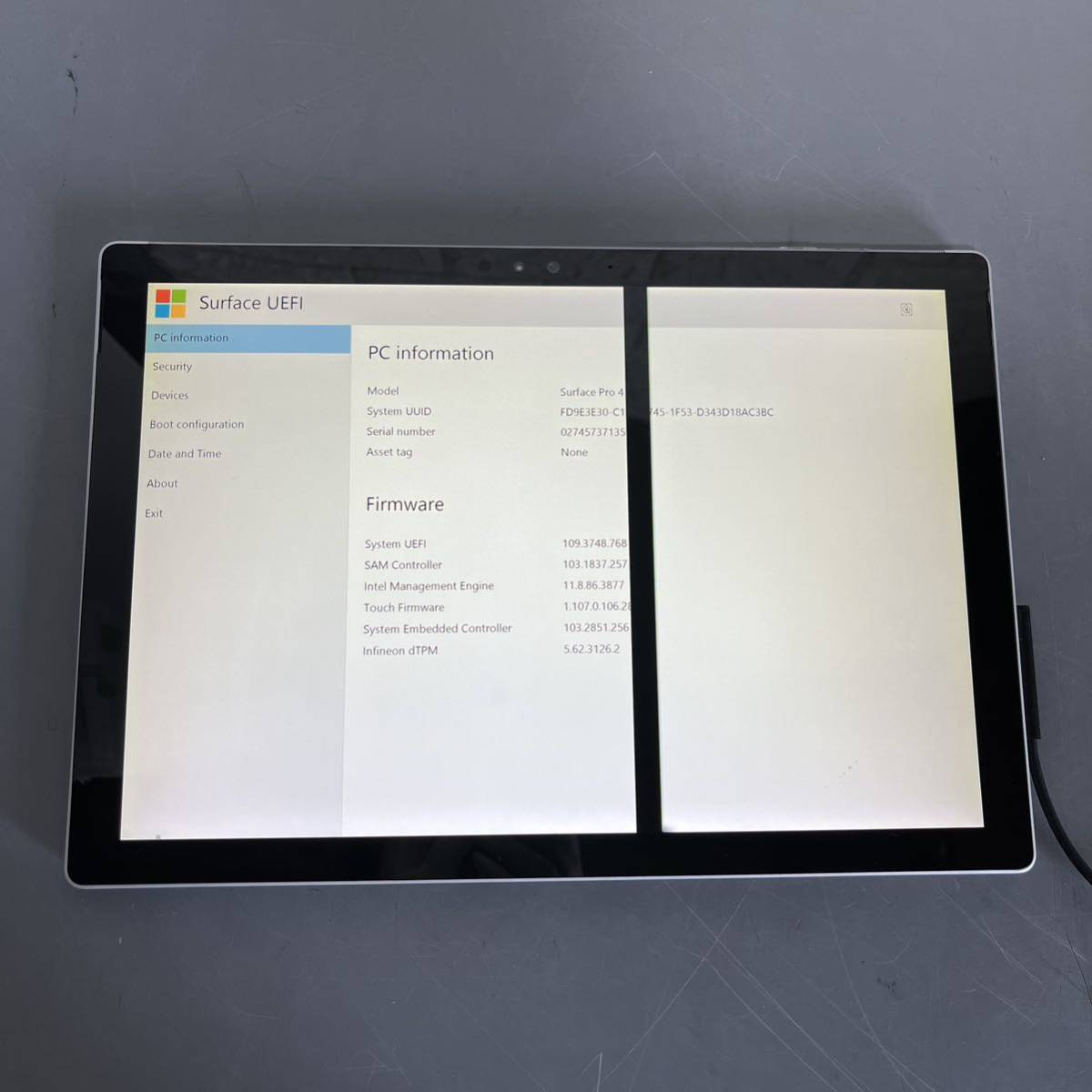 Microsoft surface pro4 i7-6650u #1514 【公式通販】