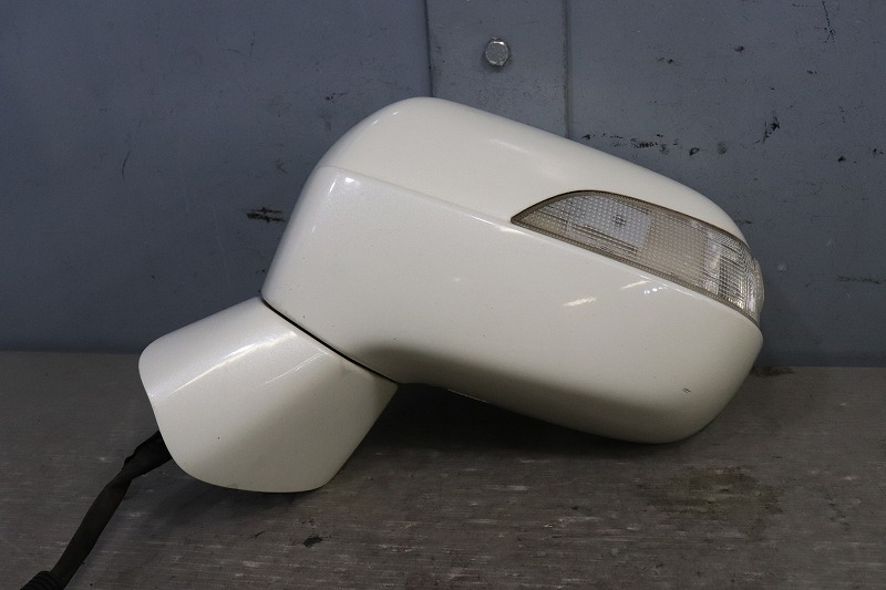 オデッセイ M 後期(RB1) 純正 取付OK 動作保証 左ドアミラー 電格 5P＋2P ウィンカー NH624P 左 p031967