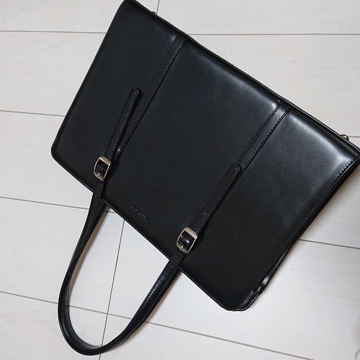 送料無料 レディース 通勤 仕事 ショルダーバッグ ブラック ビジネス リクルート jk053