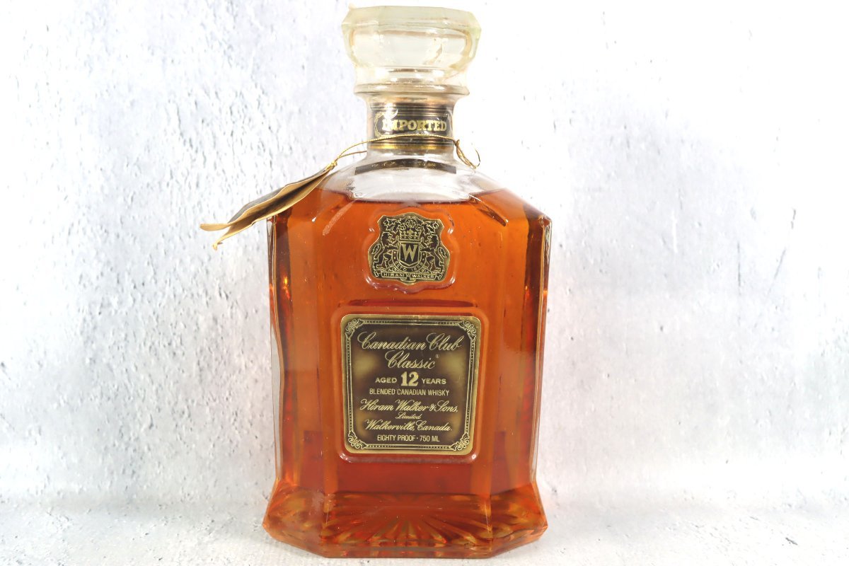 古酒 未開栓 4本セット Canadian Club カナディアン クラブ C.C.