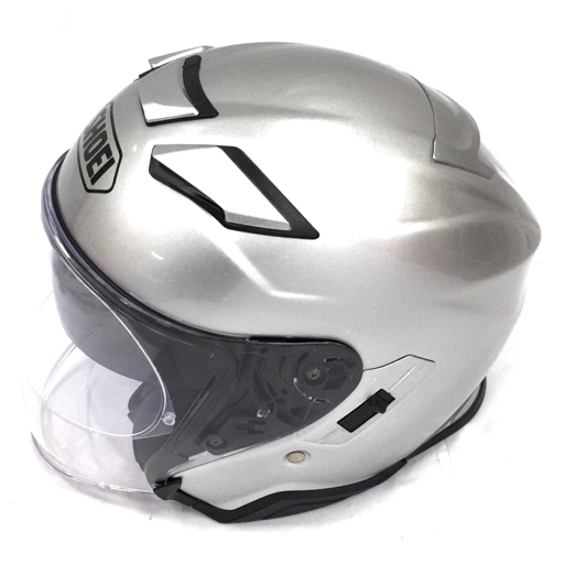 SHOEI J-Cruise2 Lサイズ　美品 美品 ショウエイ J-Cruise2 Lサイズ 59cm ジェットヘルメット シルバー