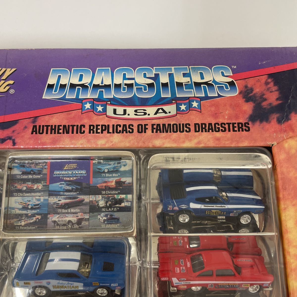 Johnny Lightning マッスルカー 4台セット .: ジョニー