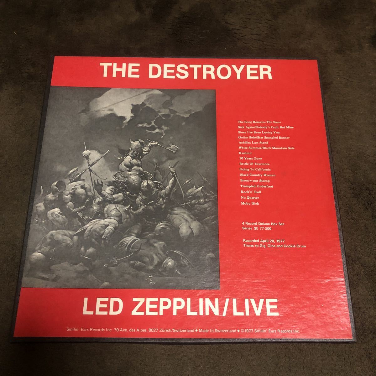 Led Destroyer Zeppelin - – | CD 0 ZEPPELIN LED Set Live Cleveland