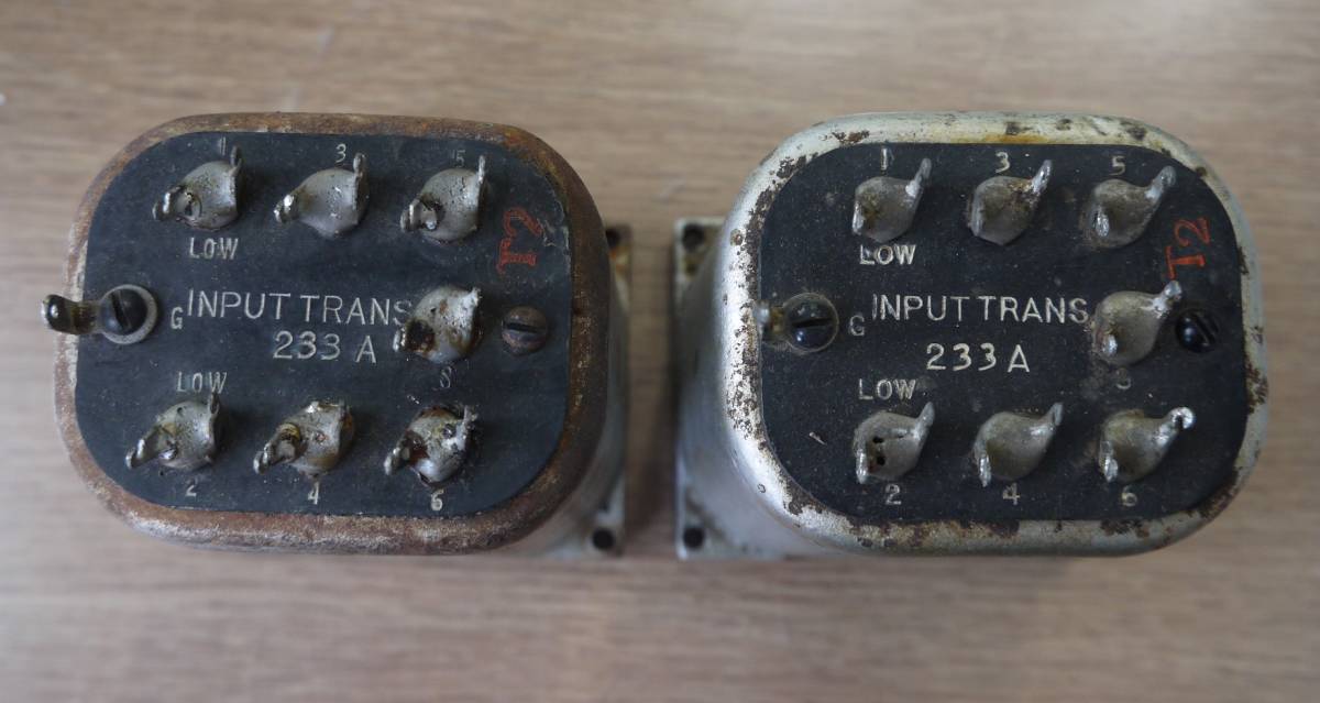 タムラトランス　F-2013　シングル10KΩ 新品箱入り　ペア タムラトランスF-2013シングル10KΩ 新品箱入りペア