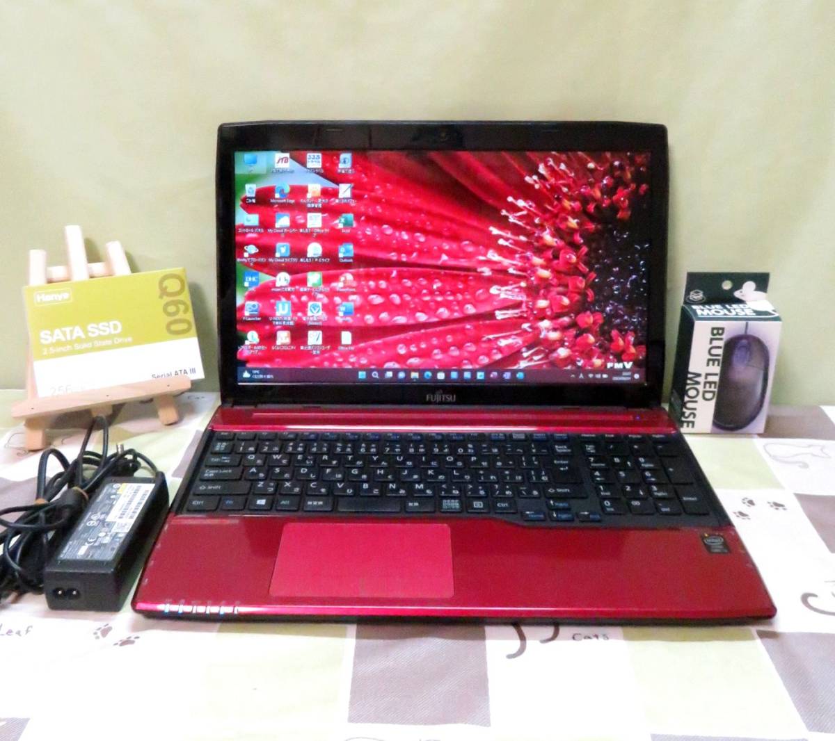 美品/超速！新品SSD搭載/Windows11/オフィス2019/ブルーレイ/Corei3 