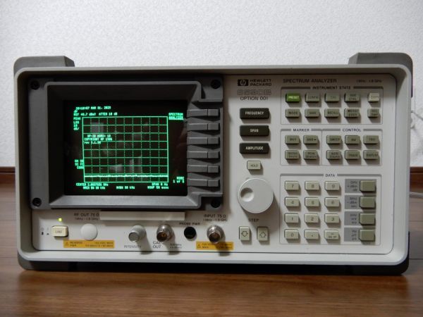 ●HP/Agilent 8590B 1MHz-1.8GHz SPECTRUM ANALYZER 中古品●